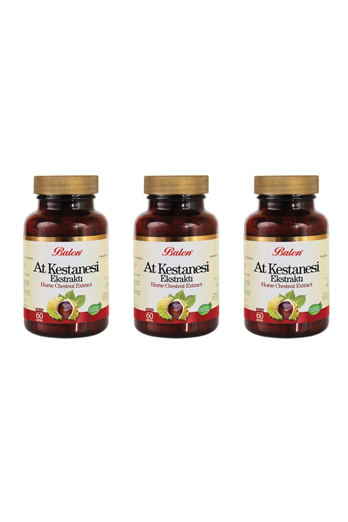 At Kestanesi Ekstraktı 375 Mg 60 Kapsül X 3 Adet