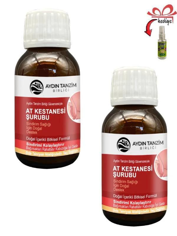 At Kestanesi Şurubu + Çörek Otu Yağı – Bacaklarda Rahatlık İçin 50 ml x 2 Adet Fiyatı, Yorumları ve Özellikleri
