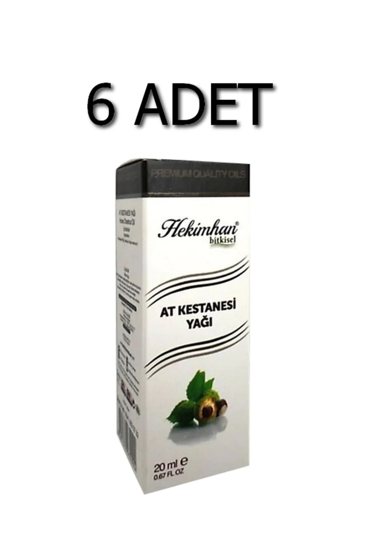 At Kestanesi Yağı 20 Ml 6 Adet