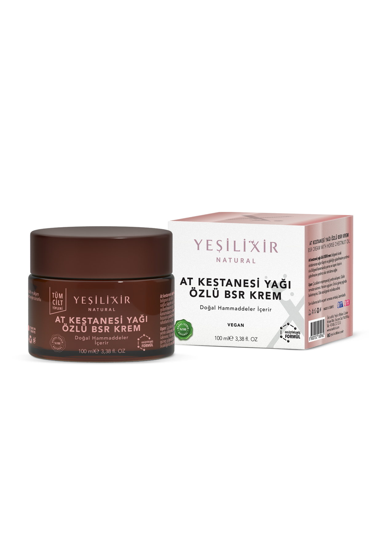 Yeşilxir At Kestanesi Yağı Özlü Bsr Krem 100 Ml