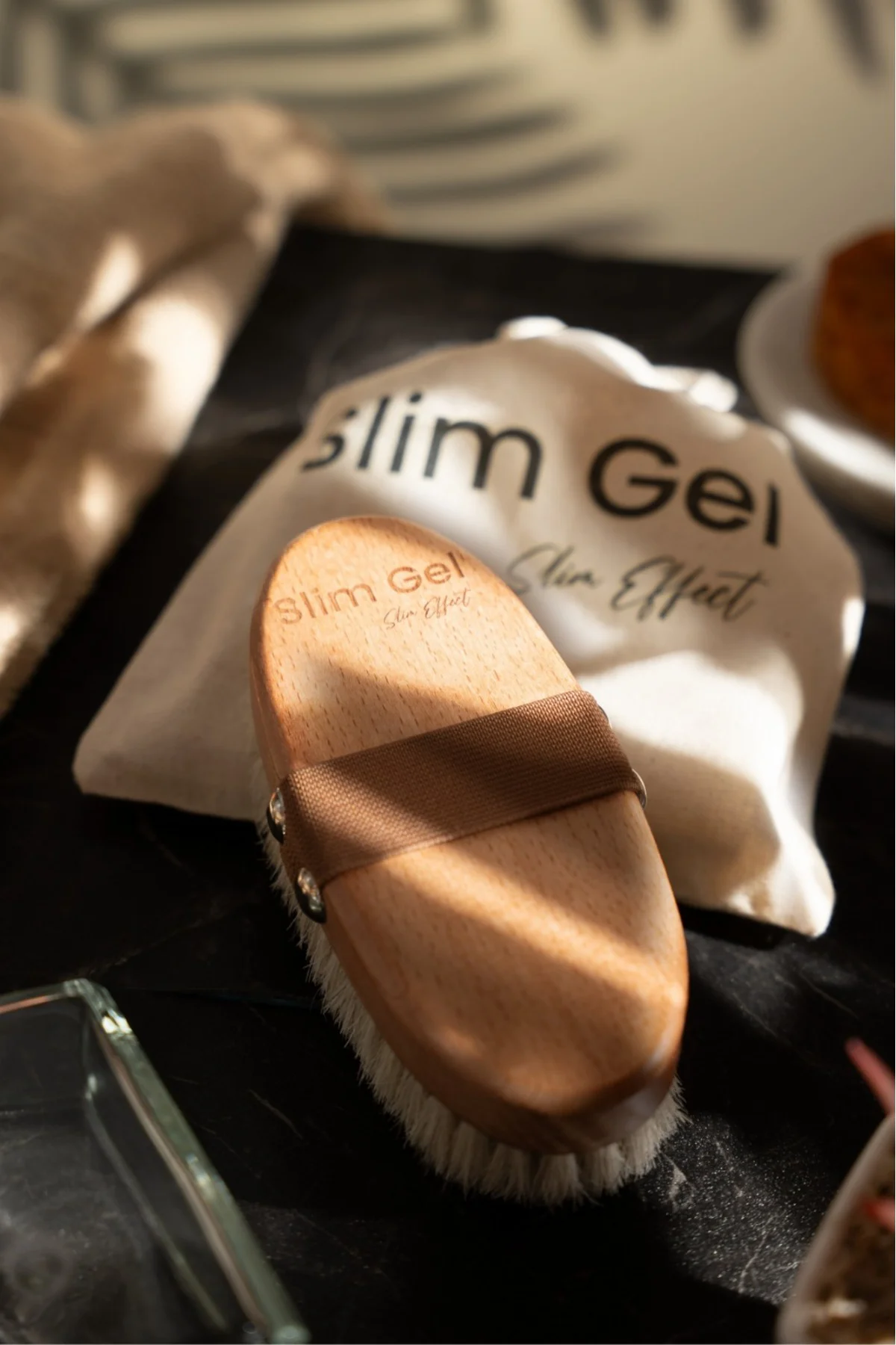 At Kılı Selülit Fırçası – Doğal Cilt Bakım Fırçası (Kese Hediyeli