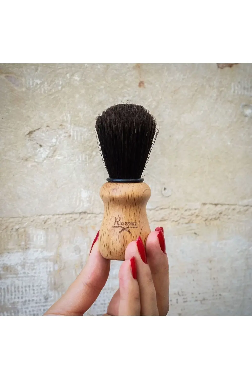 At Kılı Tıraş Fırçası, Kayın Ağacından Sapıyla Keyifli Islak Tıra