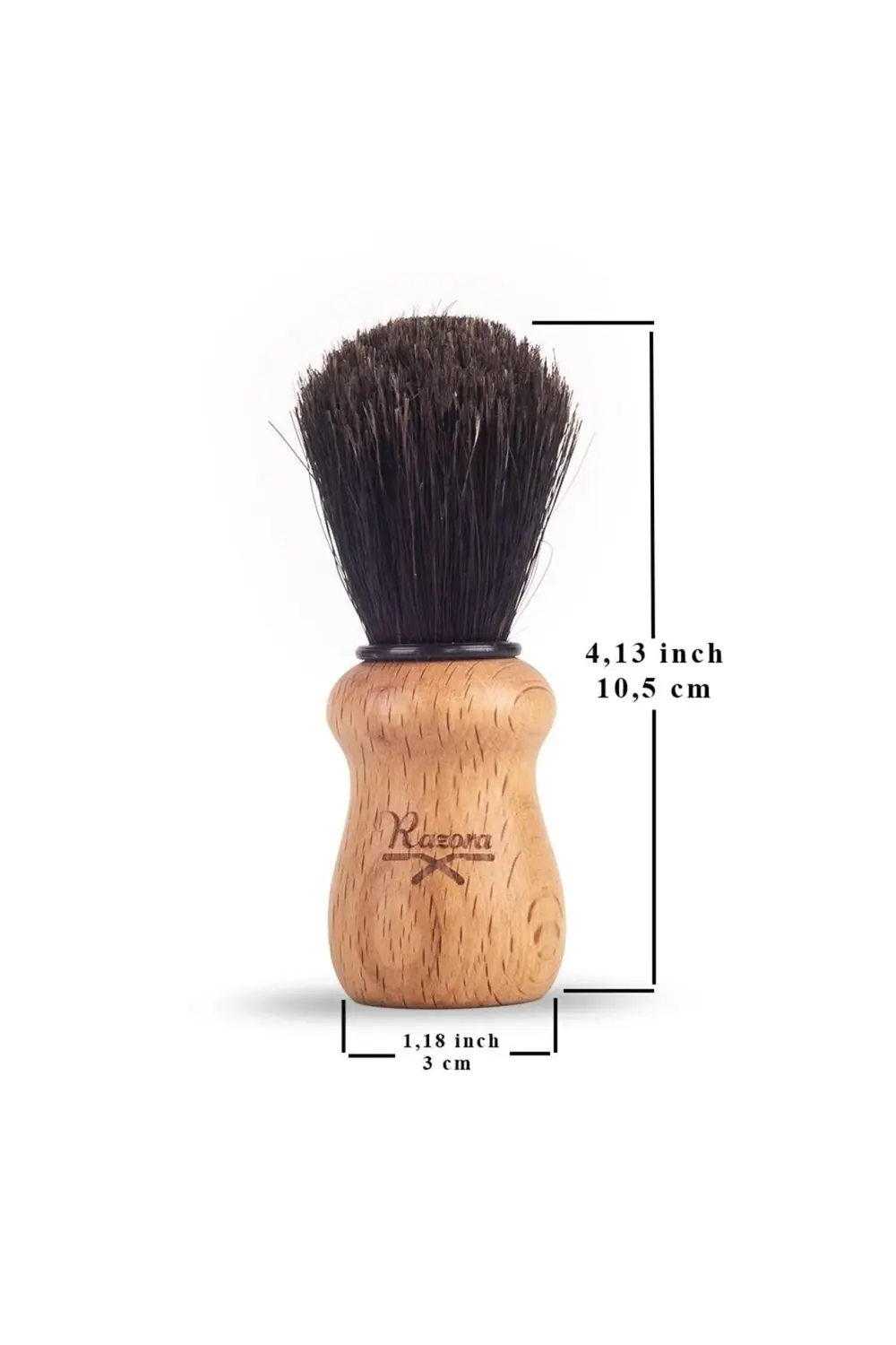 At Kılı Tıraş Fırçası, Kayın Ağacından Sapıyla Keyifli Islak Tıra