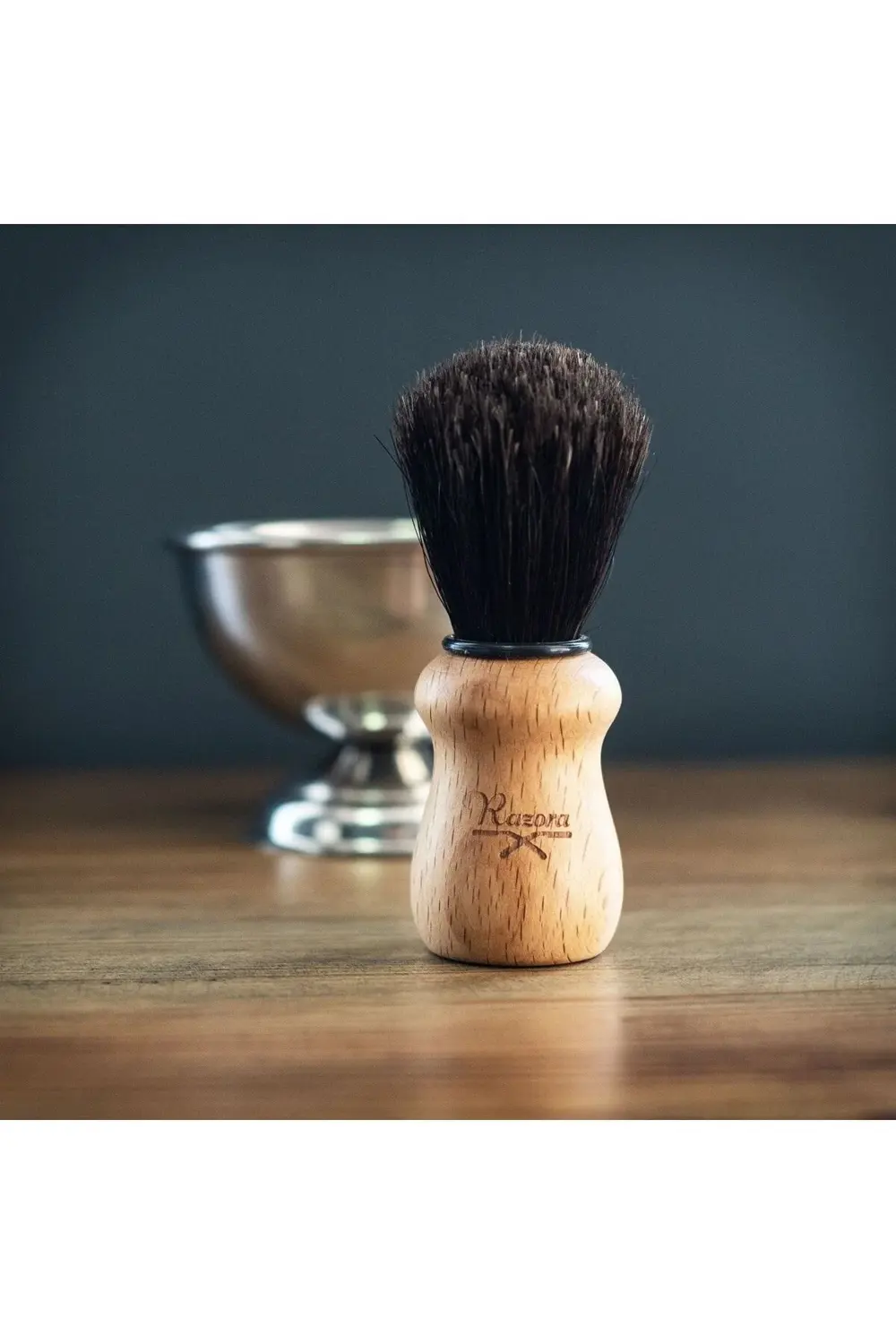 At Kılı Tıraş Fırçası, Kayın Ağacından Sapıyla Keyifli Islak Tıra