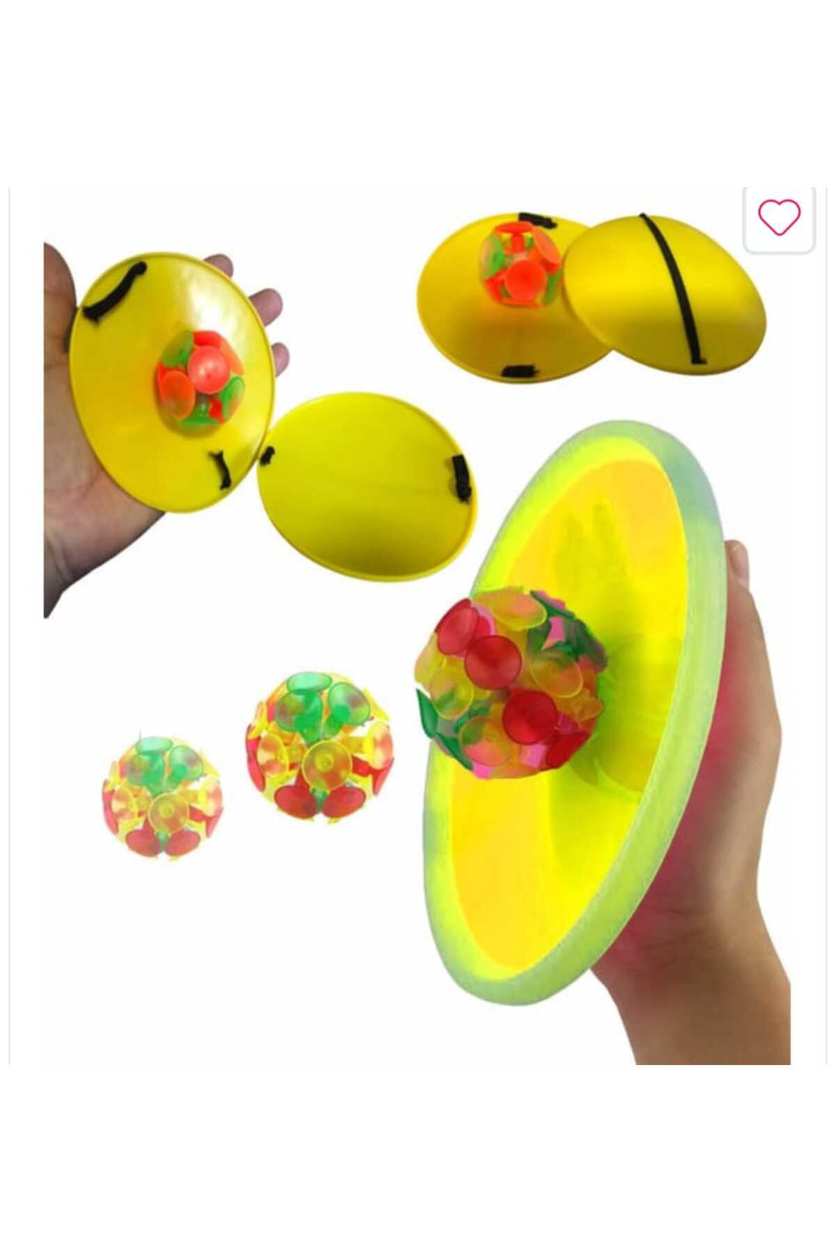 Hopsende At Tut Yakala Popit Oyun Seti Vantuzlu Yapışan Top Yakala Oyunu