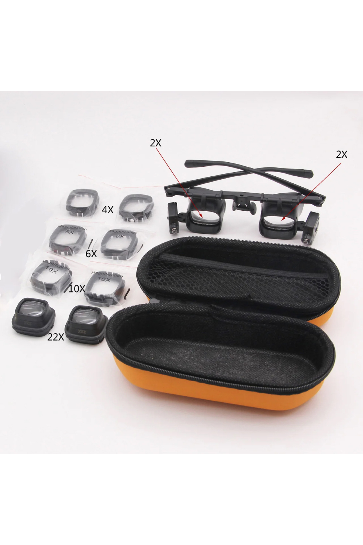 At35ın Pm-23691 24x Profesyonel Tamirci Kuyumcu Büyüteç Gözlüğü Ç