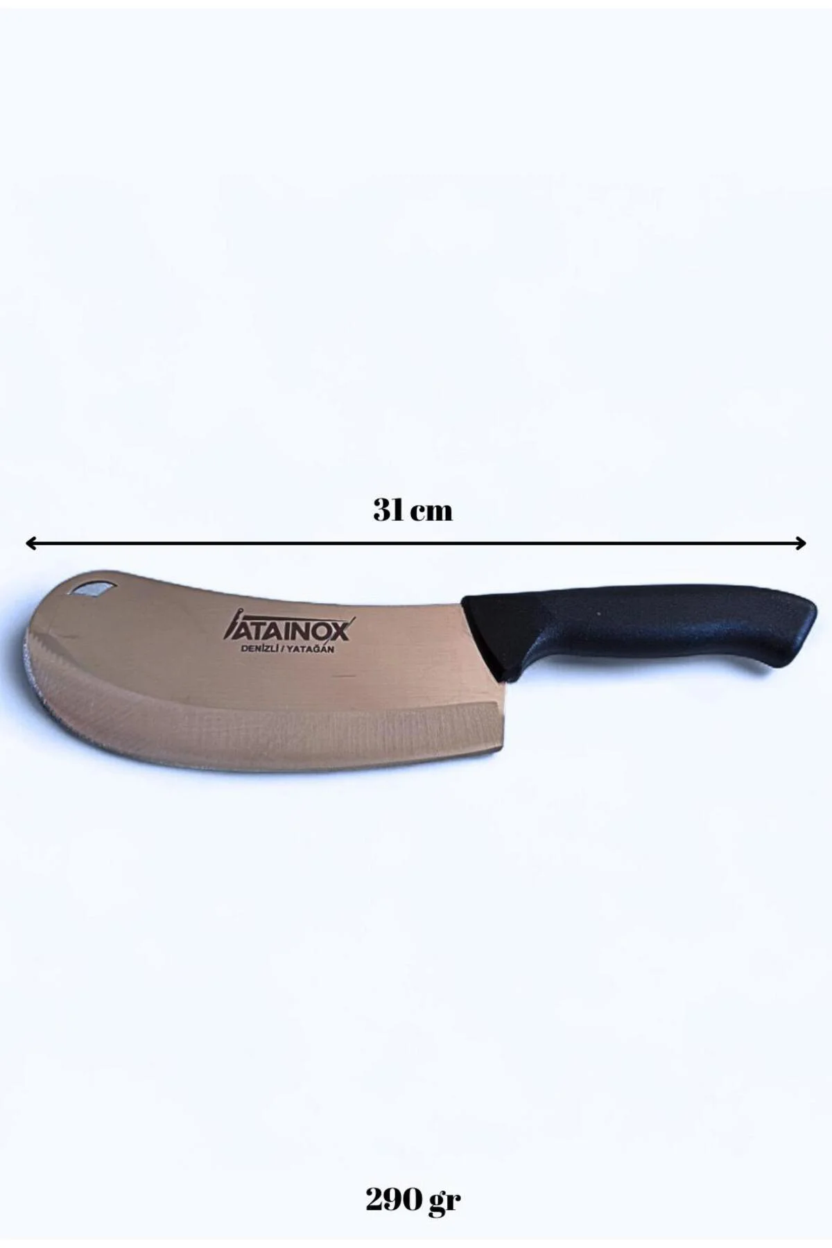 ATAINOX Denizli Yatağan Kasap Bıçağı – 31 cm, 290 gr | Profesyonel Et ve Kemik Kesme Bıçağı ATAINOX Denizli Yatağan Kasap Bıçağı – 31 cm, 290 gr | Profesyonel Et ve Kemik Kesme Bıçağı