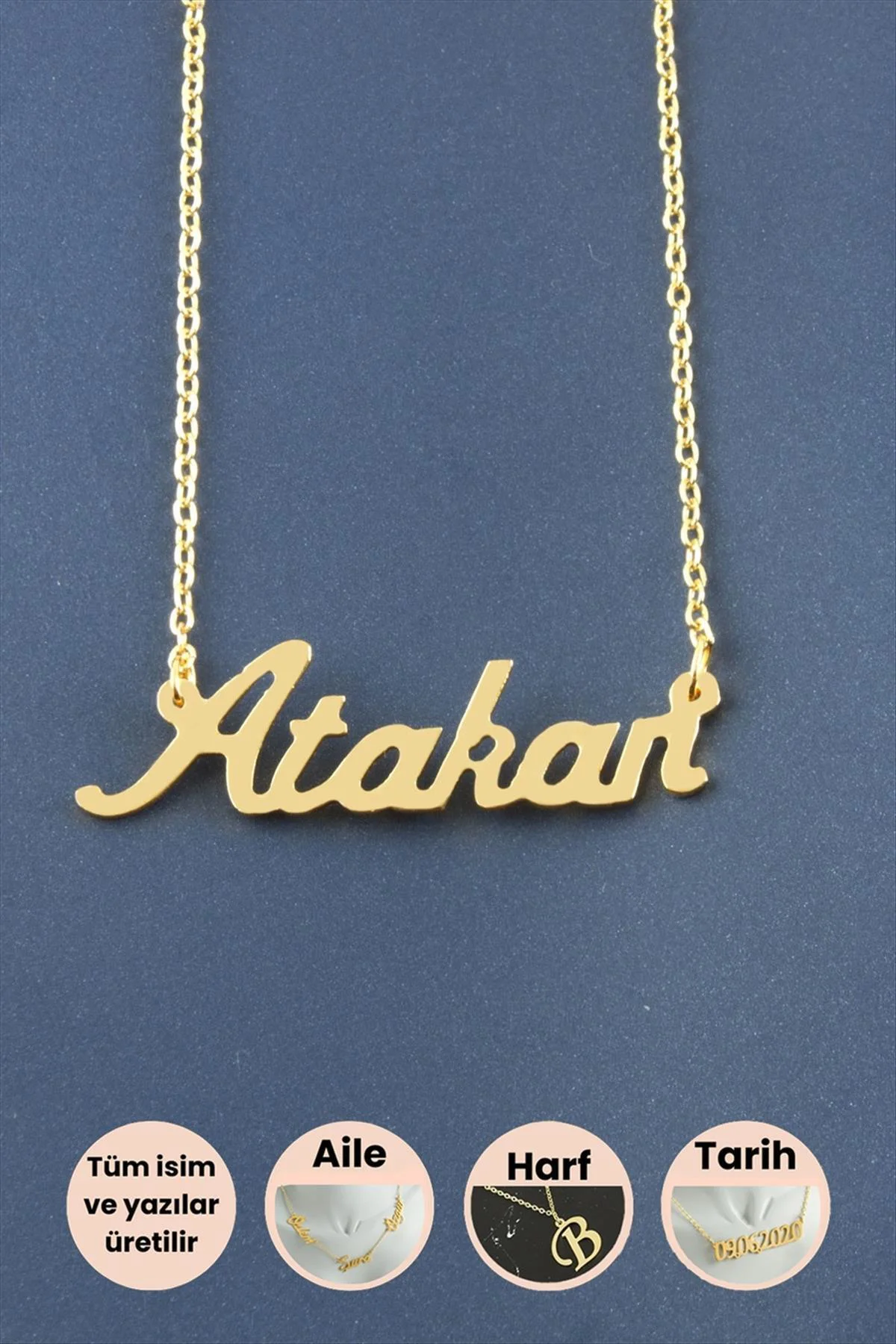Atakan İsimli Kolye Atakan İsimli Kolye