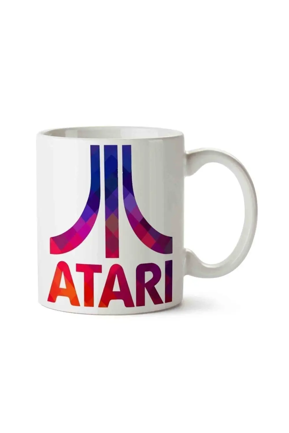 Atari Logo Renkli Porselen Kupa Bardak