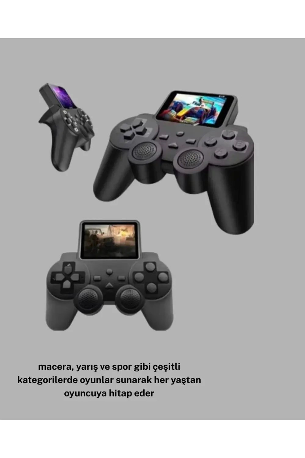 Atari S10 Retro Oyun Konsolu – 520 Klasik Oyun, Taşınabilir Tasar