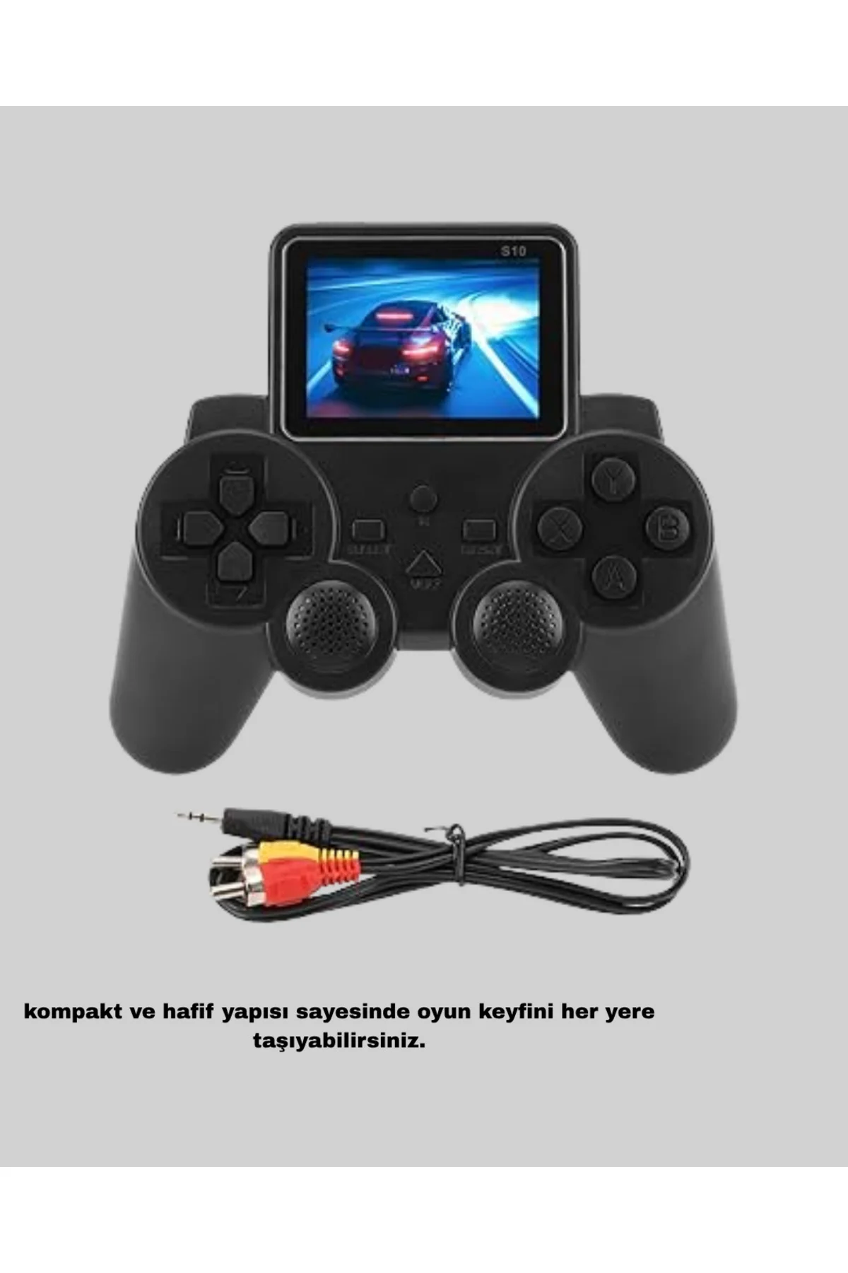 Atari S10 Taşınabilir Retro Oyun Konsolu 2.8 İnç Renkli Ekran Nos