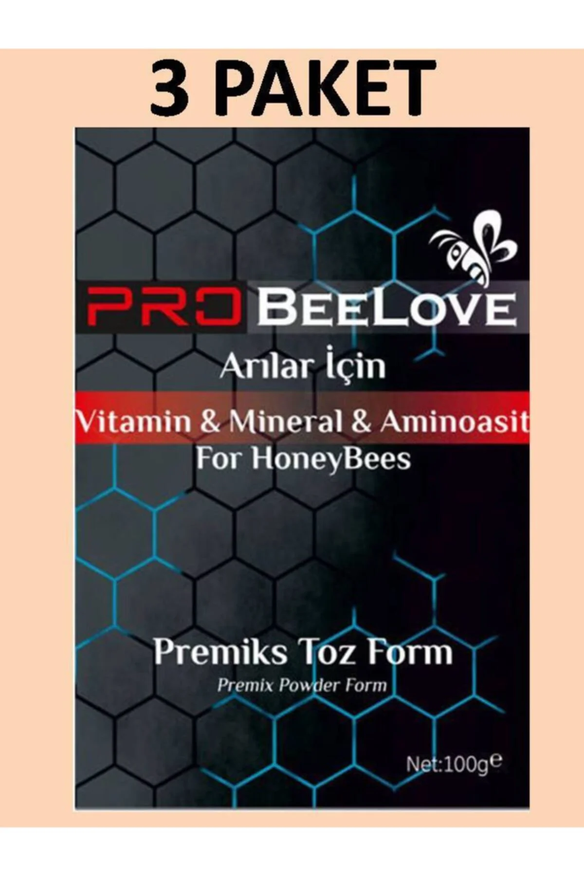 Atarlar Arıcılık Pro Arılar Için Vitamin, Mineral & Aminoasit 100g (3 Paket) Fiyatı, Yorumları ve Özellikleri