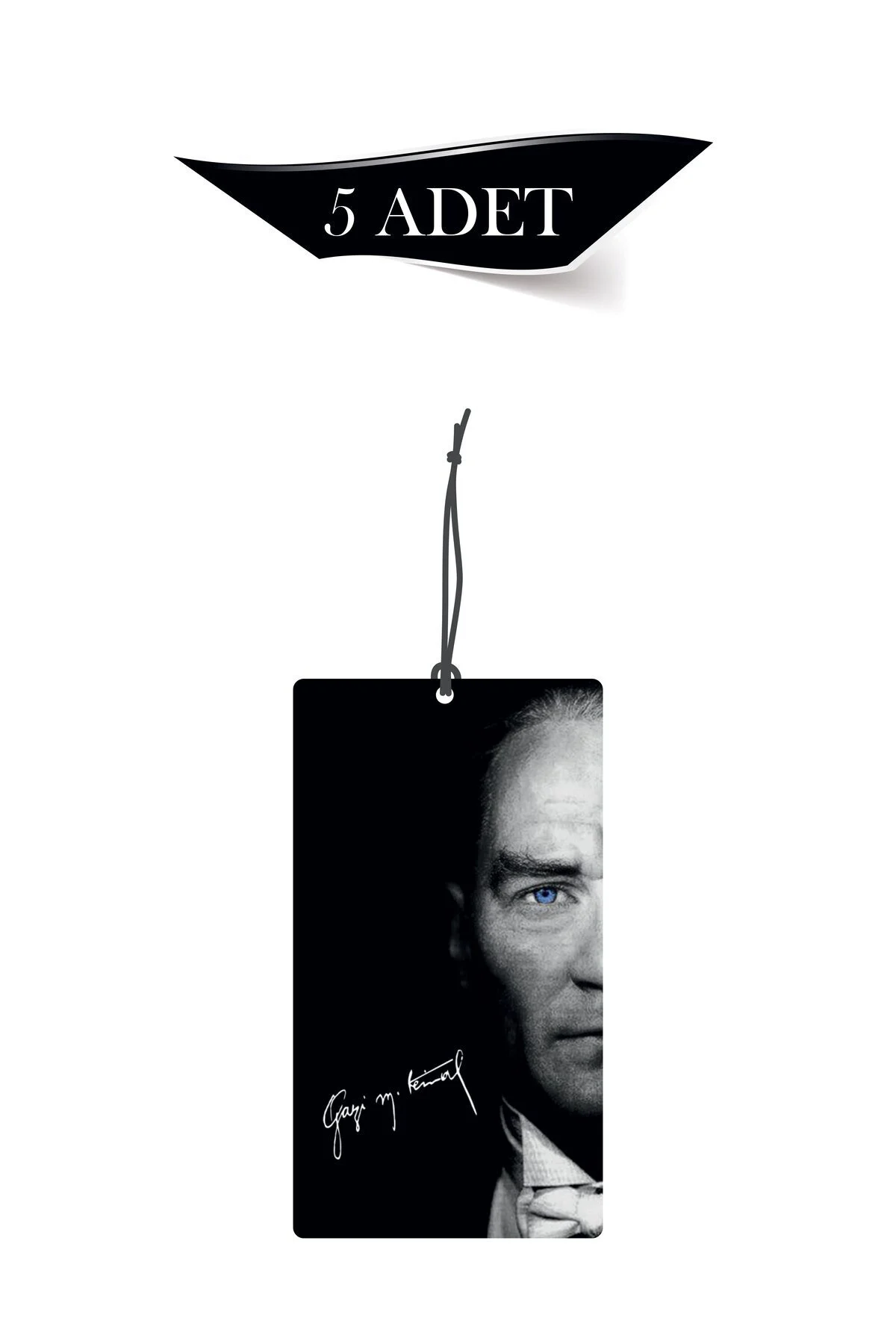 Atatürk 5'li Dekoratif Oto Kokusu ve Oto Aksesuarı