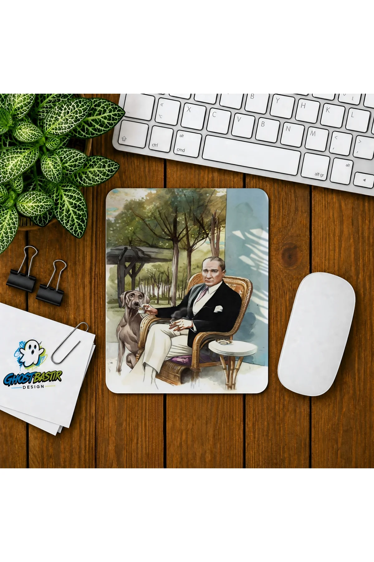 Atatürk Baskılı Oyuncu Mousepad 021