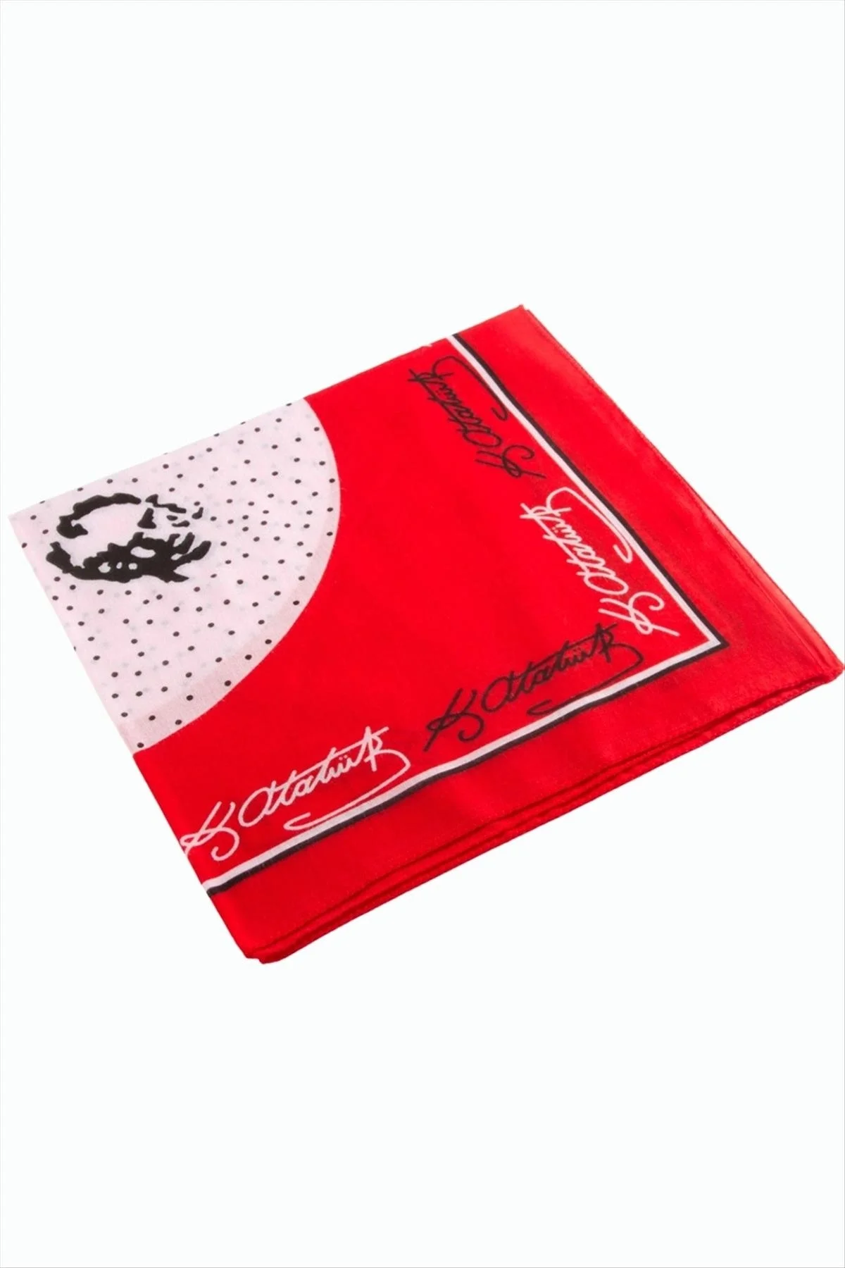 Atatürk İmzalı Desenli Bandana 50*50 Fiyatı, Yorumları ve Özellikleri