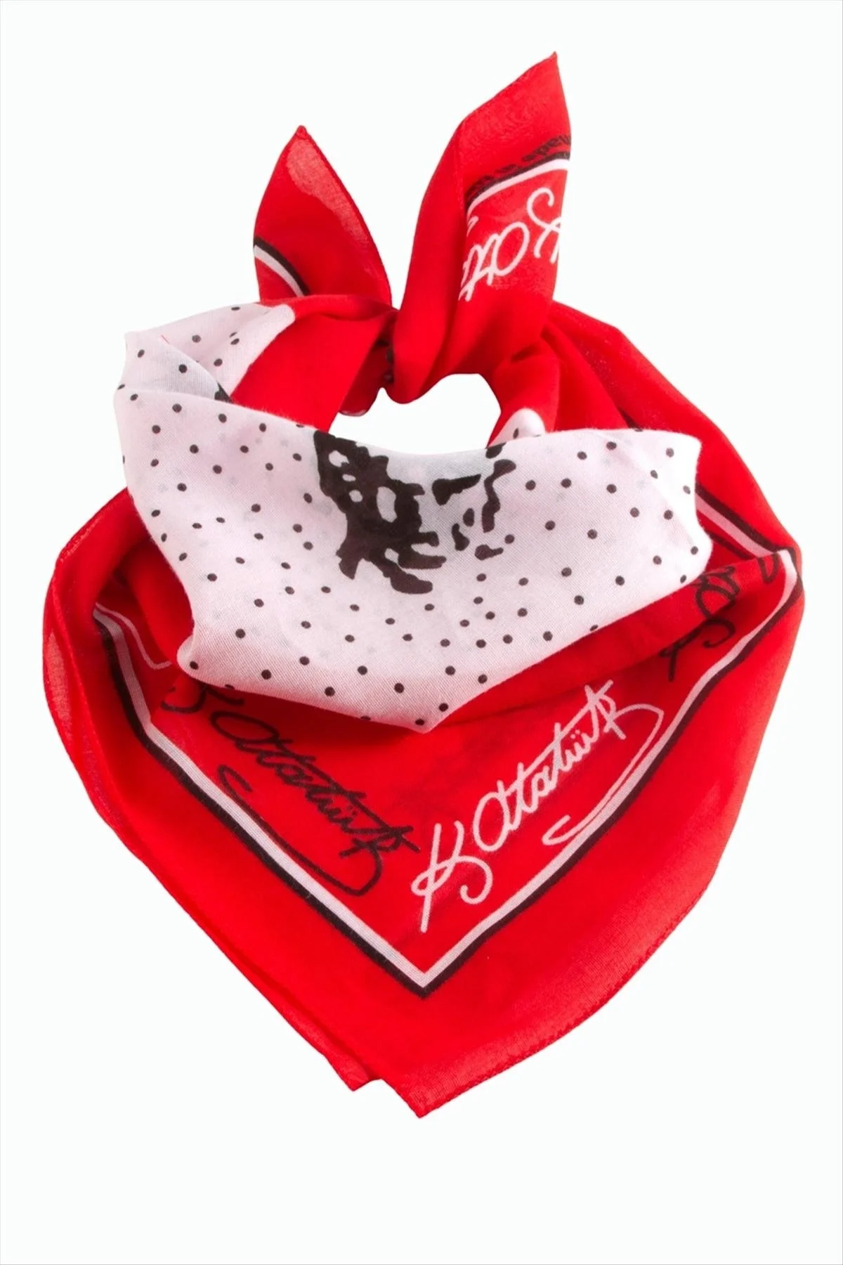 Atatürk İmzalı Desenli Bandana 50*50 Fiyatı, Yorumları ve Özellikleri