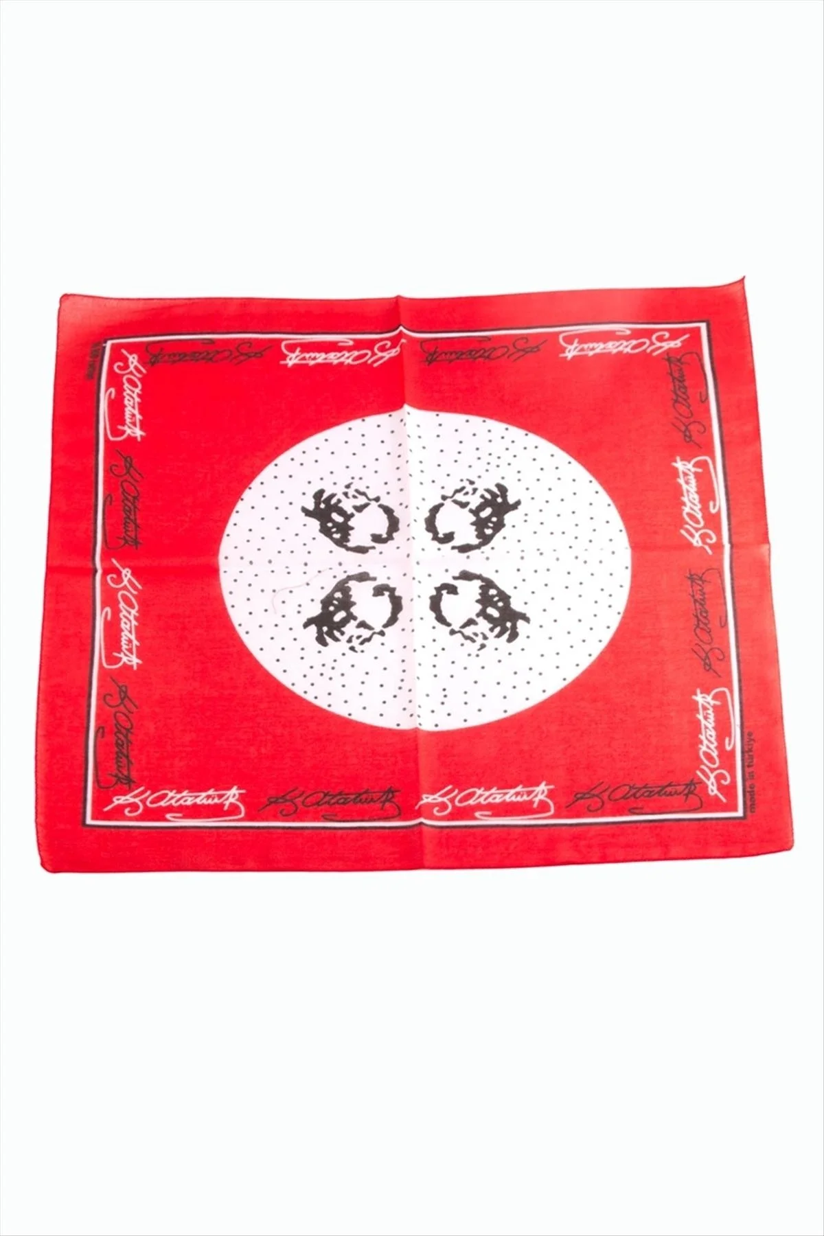 Atatürk İmzalı Desenli Bandana 50*50 Fiyatı, Yorumları ve Özellikleri