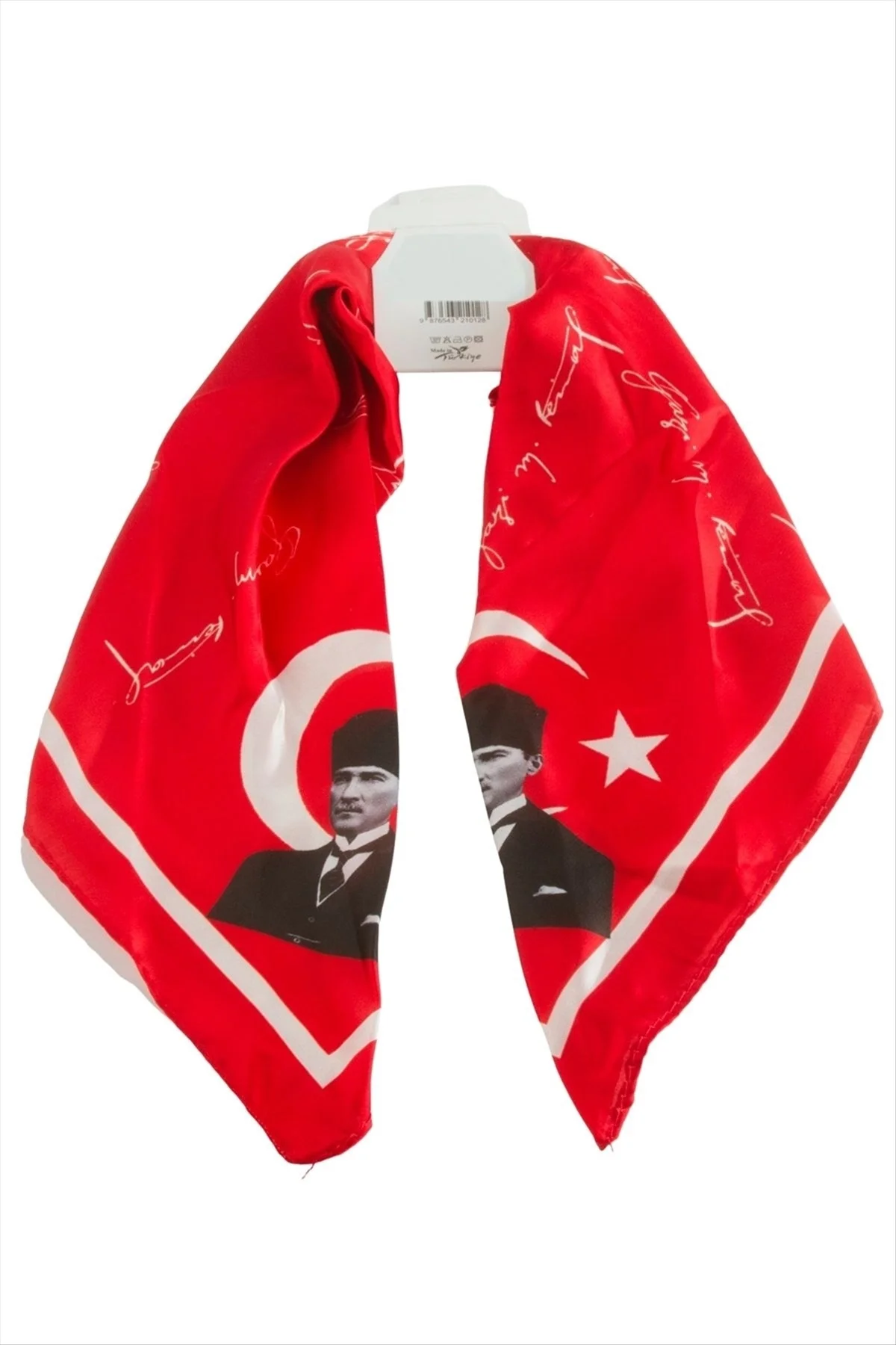 Atatürk İmzalı Zr Saten Fular 50*50 cm Fiyatı, Yorumları ve Özellikleri