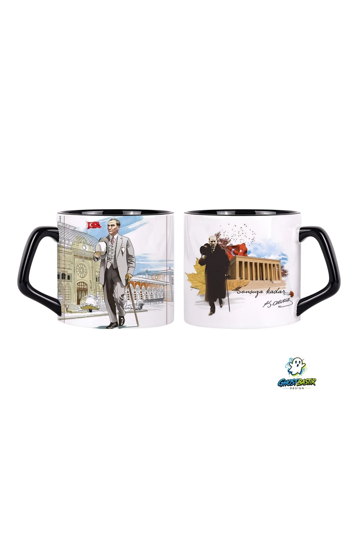 Atatürk Kupa Bardak | Tek Adet 0623