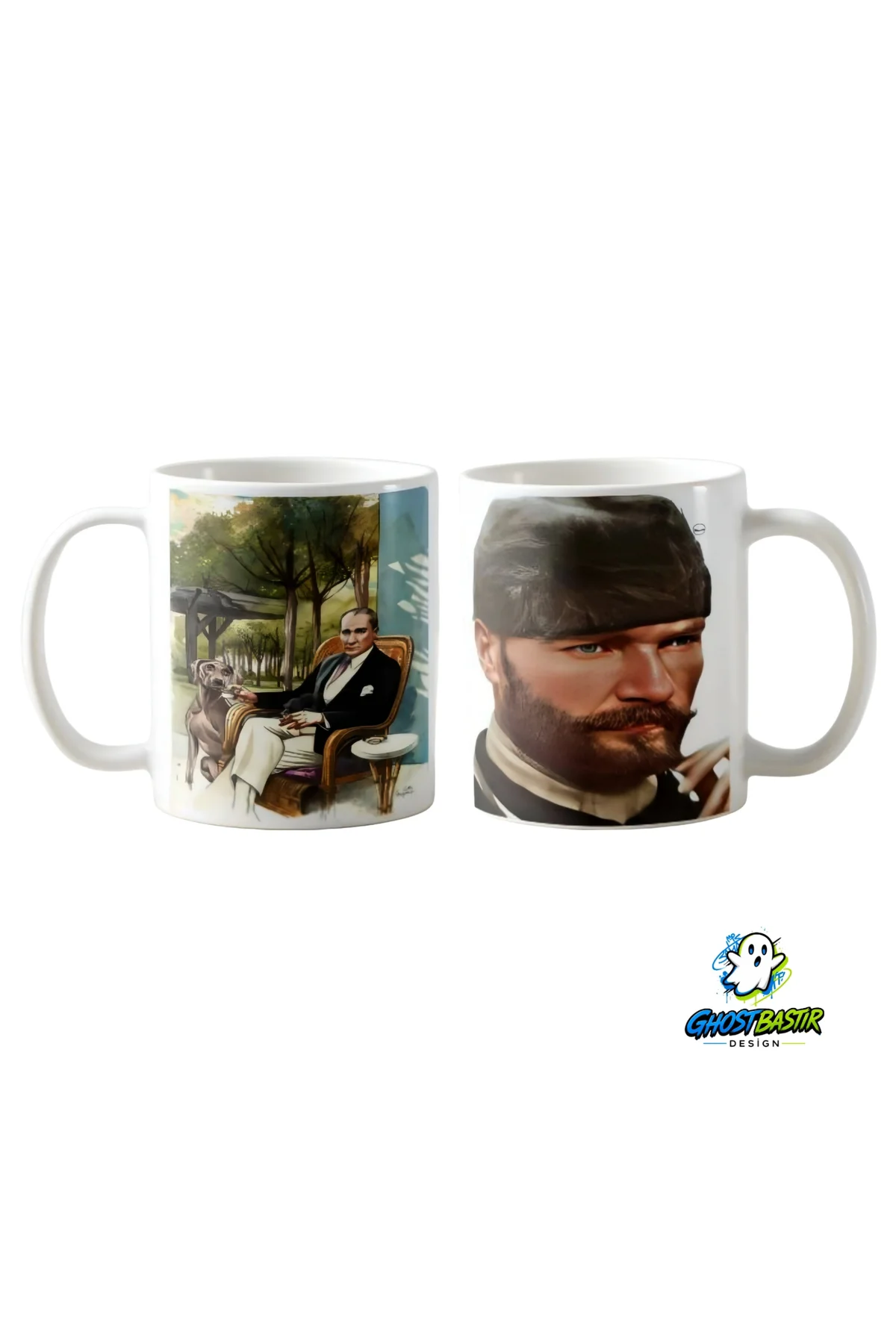 Atatürk Kupa Bardak | Tek Adet K0153
