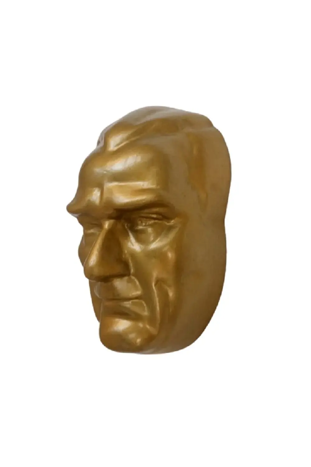 ATATÜRK MASK 28 cm ALTIN