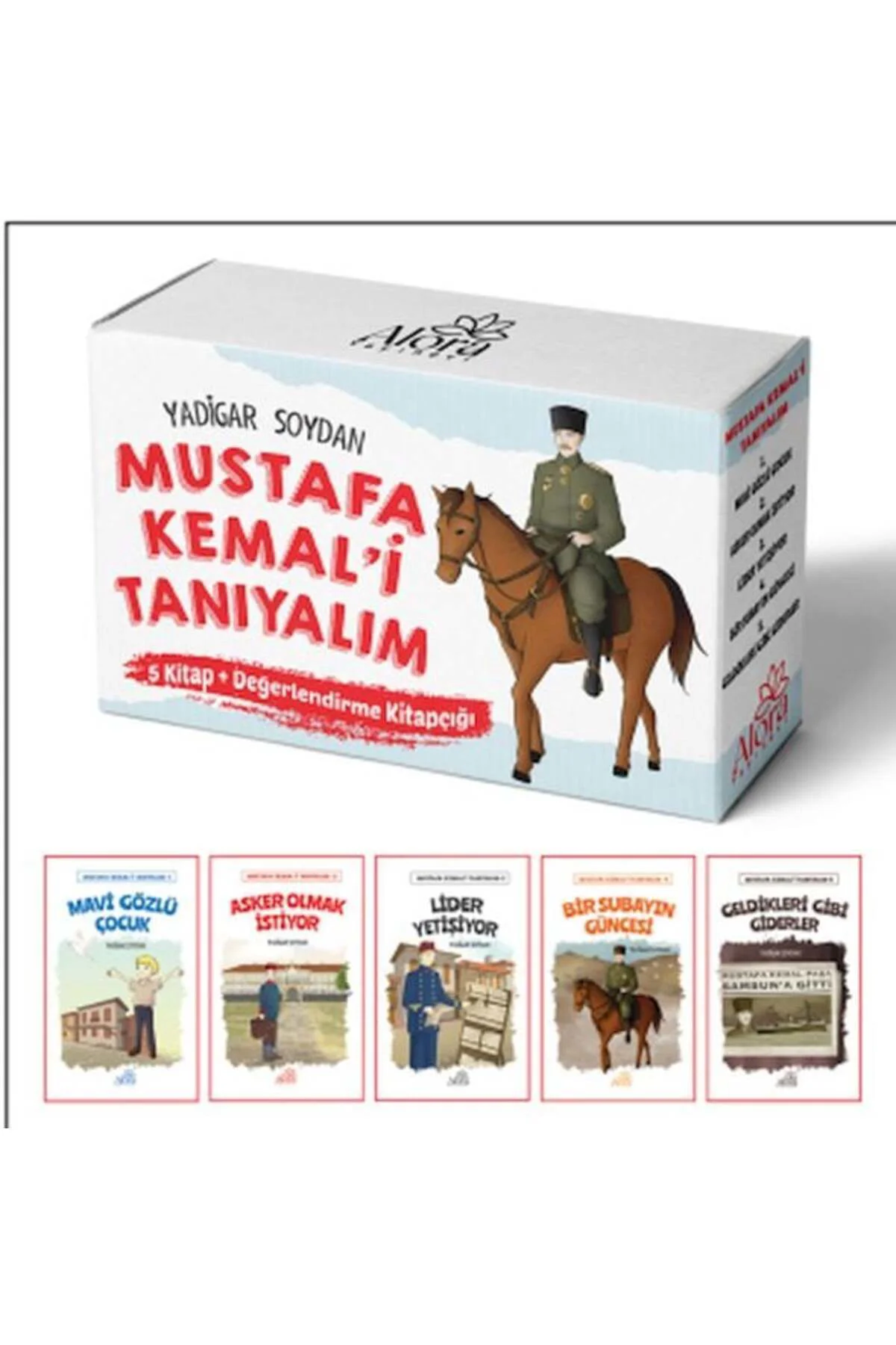 Atatürk Mustafa Kemali Tanıyalım Renkli 5 Kitap