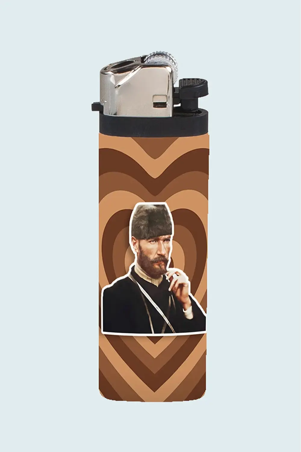 Atatürk Temalı Full Kaplamalı Gazlı Çakmak