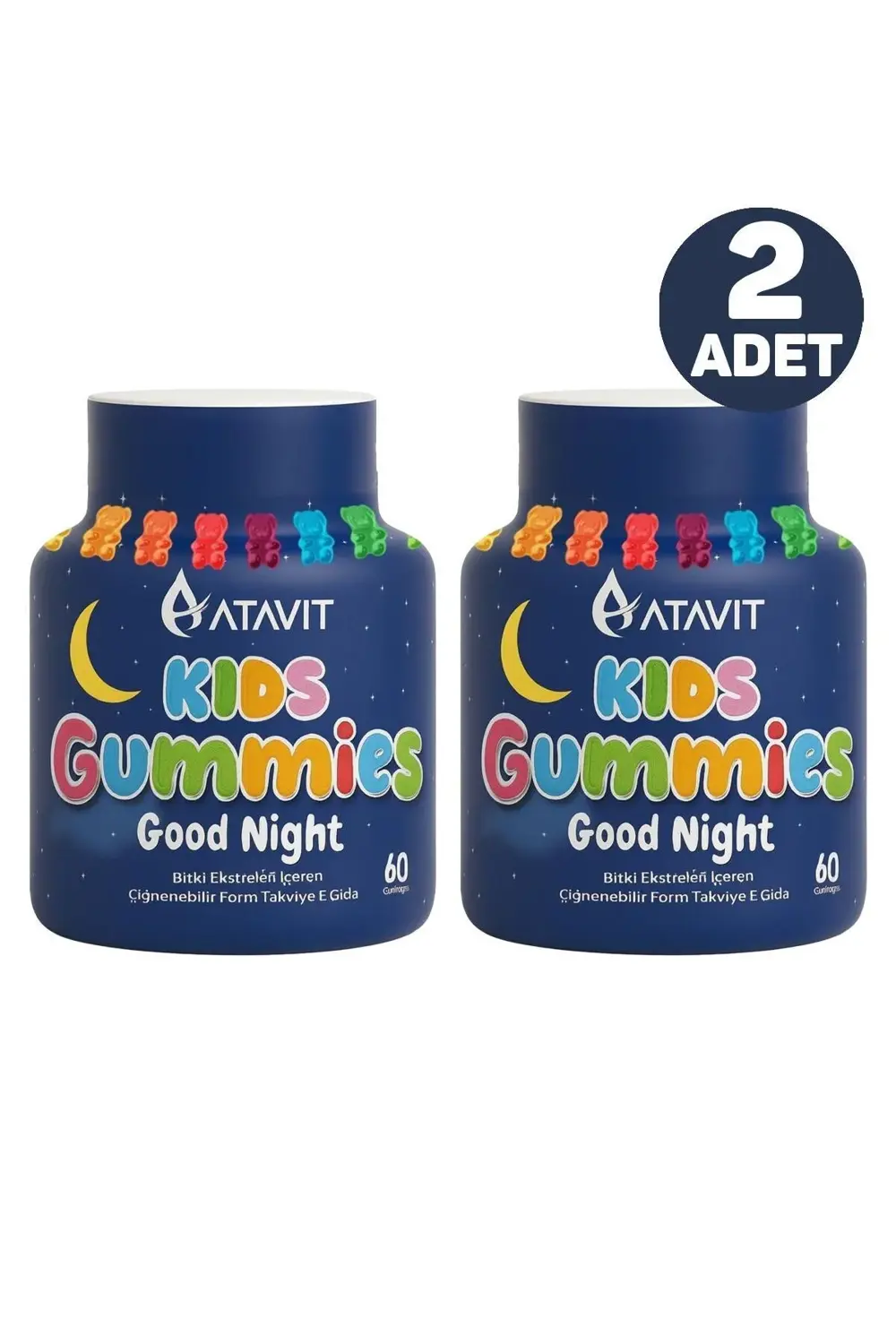 Atavit Kids Good Night 60 Gummies 2 Adet