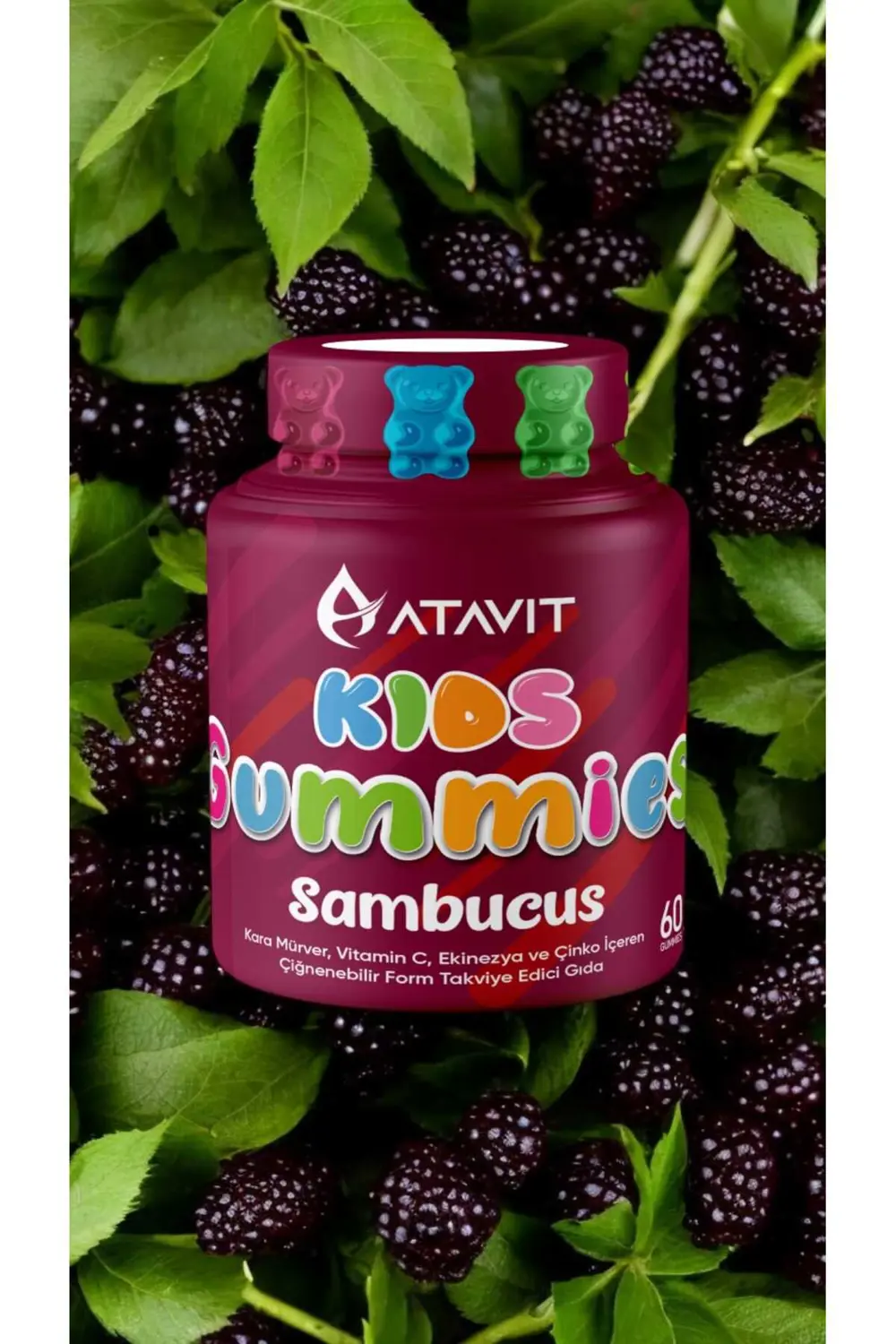 Atavit Kids Sambucus 60 Gummies