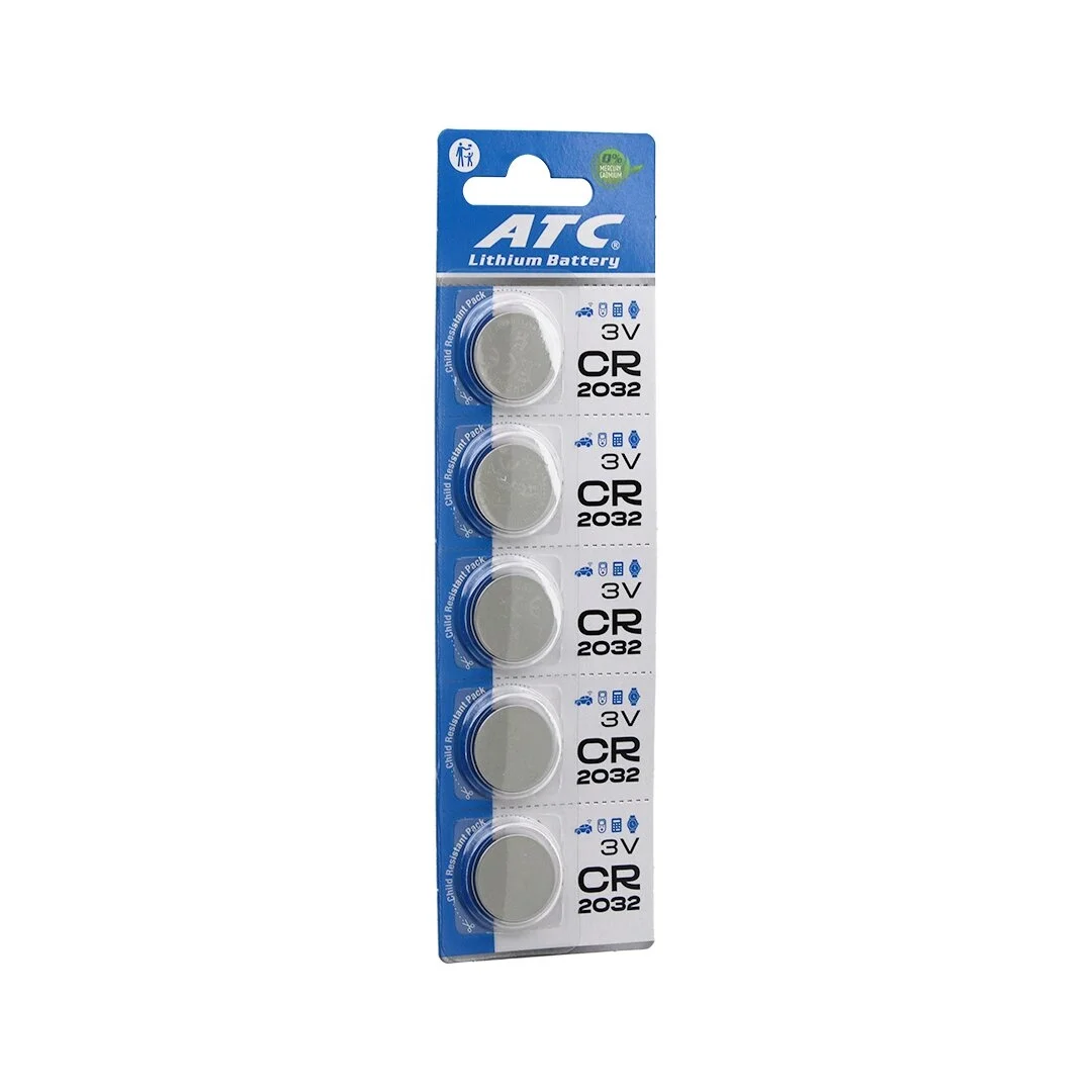 Atc Lithium Battery Cr-2032 Para Pil Lityum 3v 5li Kart Bx40 Fiyatı, Yorumları ve Özellikleri