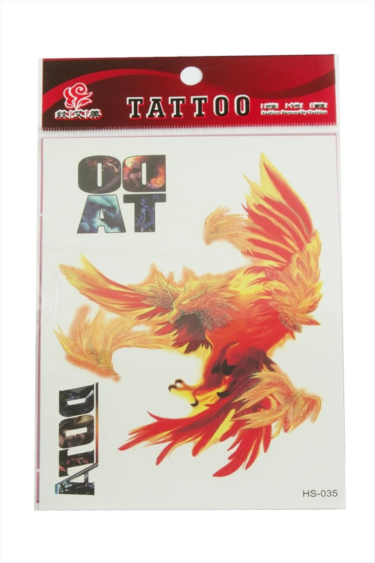 Ateş Kartalı Tattoo Dövme Sticker Fiyatı, Yorumları ve Özellikleri