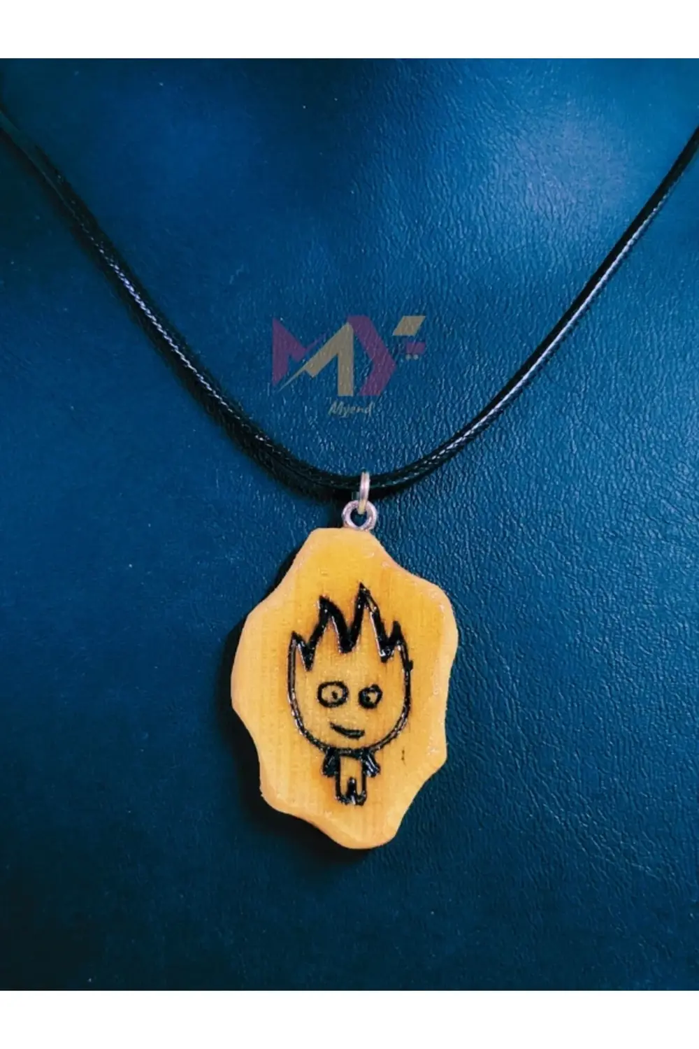 Ateş Ve Su Temalı Çift Kolyesi, 2'li Sevgili Arkadaş Kolye Seti A