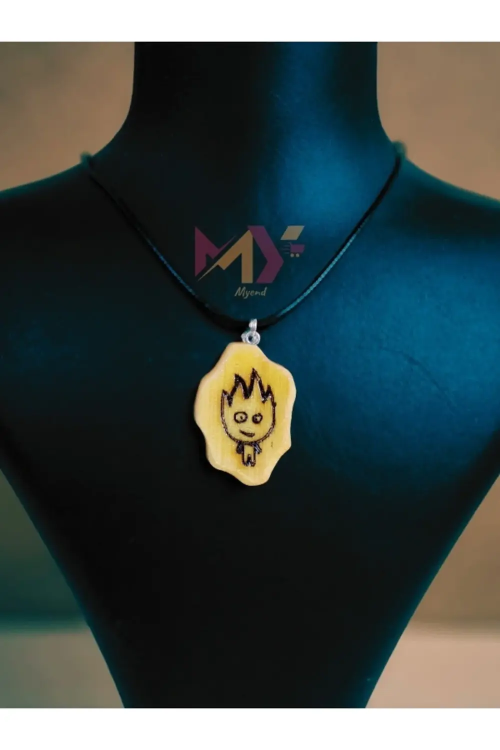 Ateş Ve Su Temalı Çift Kolyesi, 2'li Sevgili Arkadaş Kolye Seti A