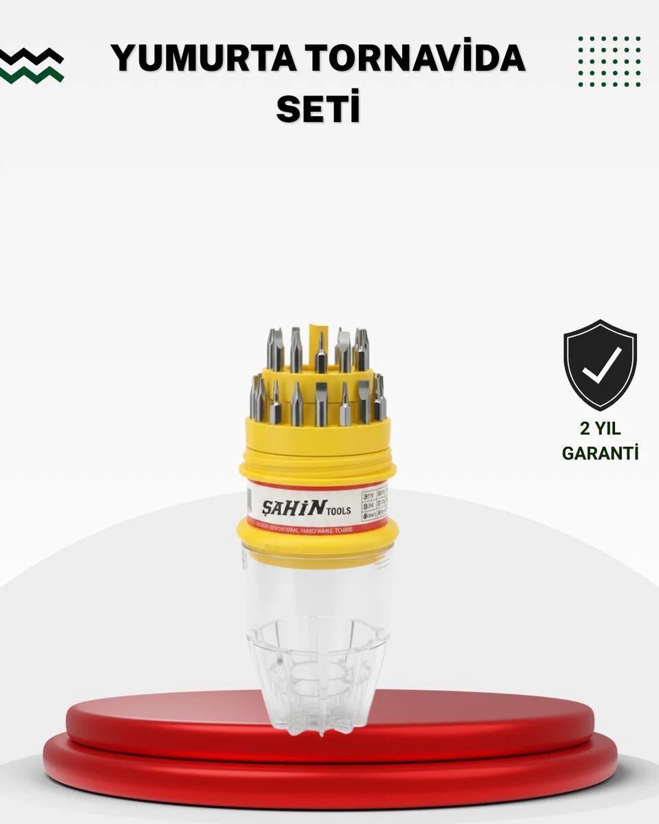Ateşe Dayanıklı Elektronik Tamir Tornavida Seti - Ergonomik ve Güvenli