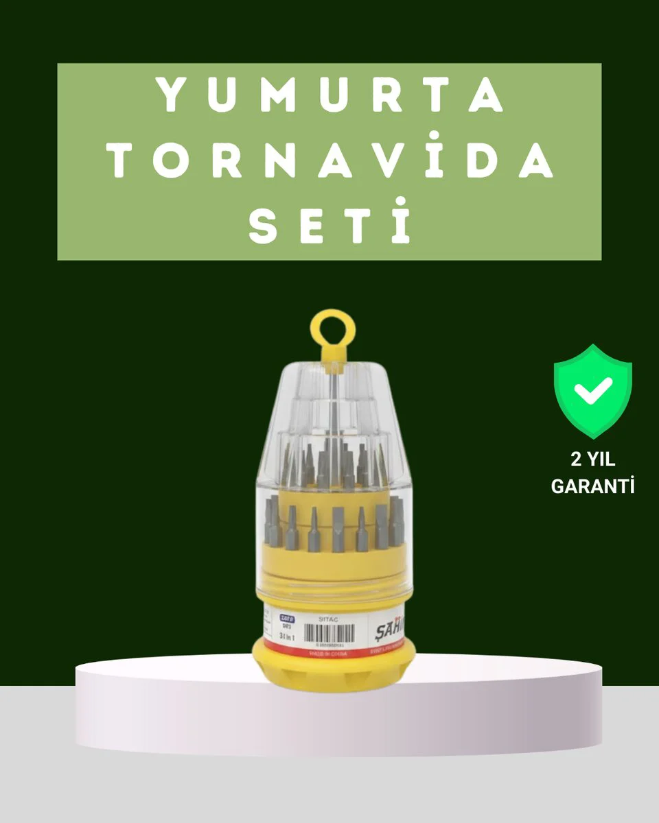 Ateşe Dayanıklı Tornavida Seti - Elektronik Tamir İçin Çok Uçlu ve Kompakt Çözüm
