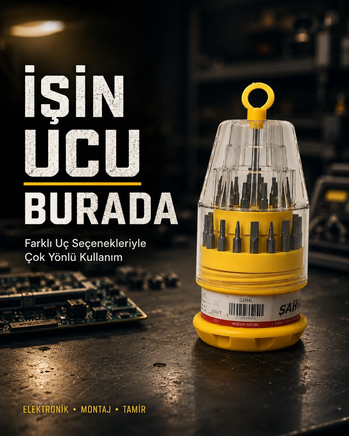 Ateşe Dayanıklı Tornavida Seti Elektronik Tamir İçin Çok Uçlu Ateşe Dayanıklı Tornavida Seti Elektronik Tamir İçin Çok Uçlu