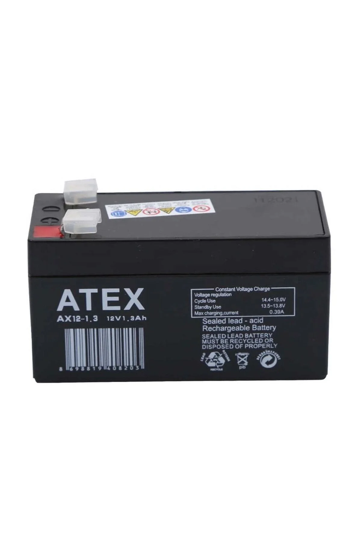 Atex Ax12-1.3 12v 1.3ah Akü