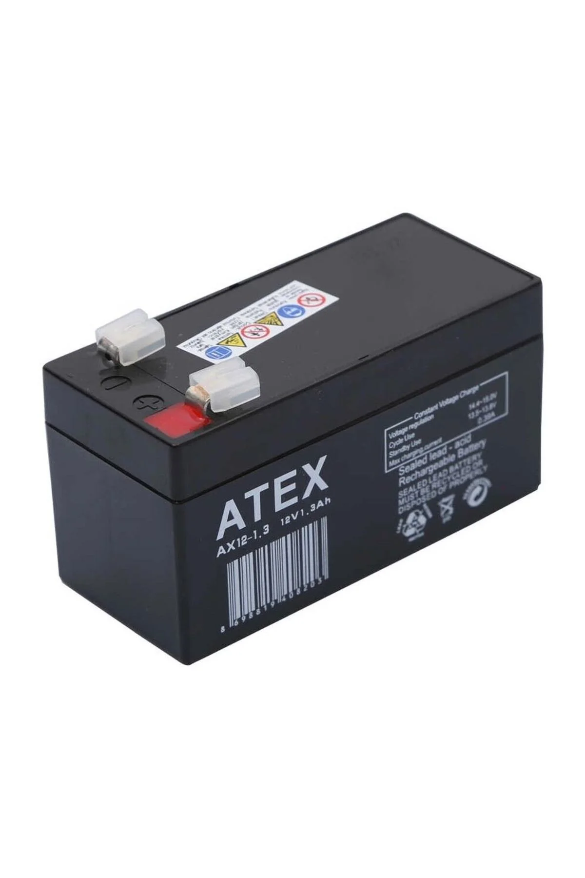 Atex Ax12-1.3 12v 1.3ah Akü
