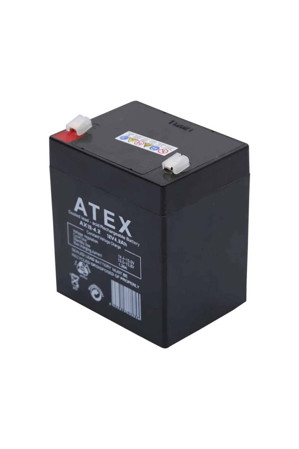 Atex Ax12-4.2 12V 4.2Ah Akü Atex Ax12-4.2 12V 4.2Ah Akü - Görsel 2