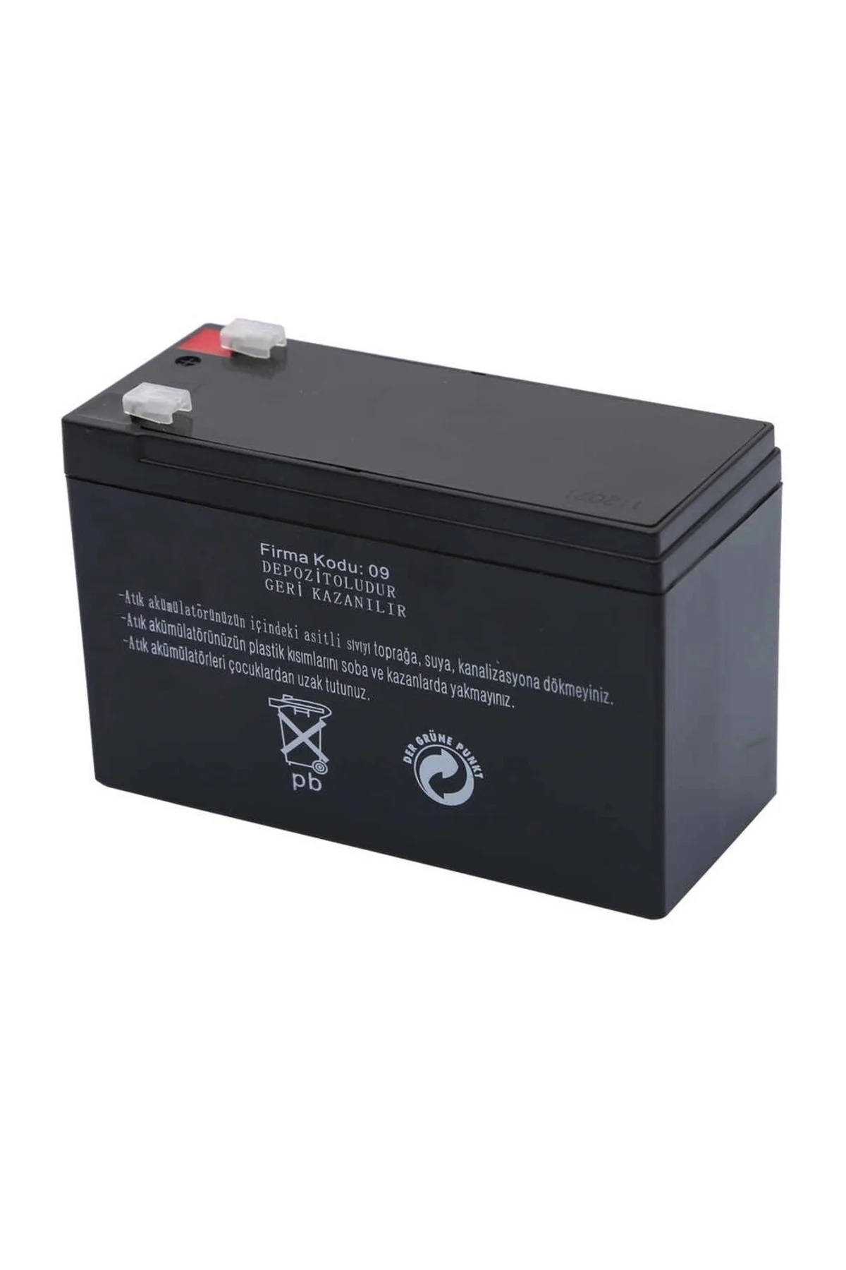 Atex Ax12-7 12V 7Ah Akü - Görsel 3
