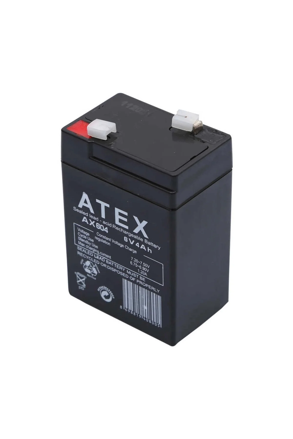 Atex Ax604 6V 4Ah Akü - Görsel 2