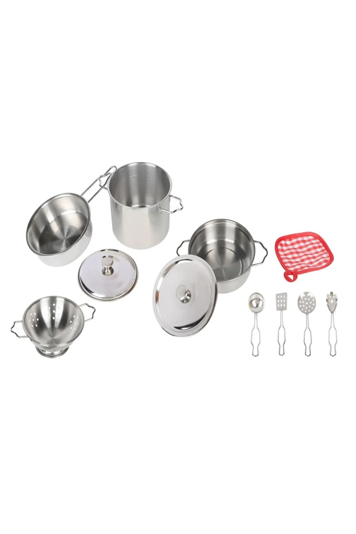 ATF-3815-1A 11 PARÇA ÇELİK TENCERE TAVA SET