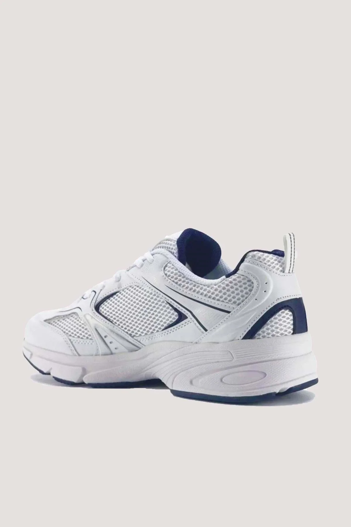 Athens Wmn 4PR Unisex Spor Ayakkabı - Beyaz-Lacivert - 38