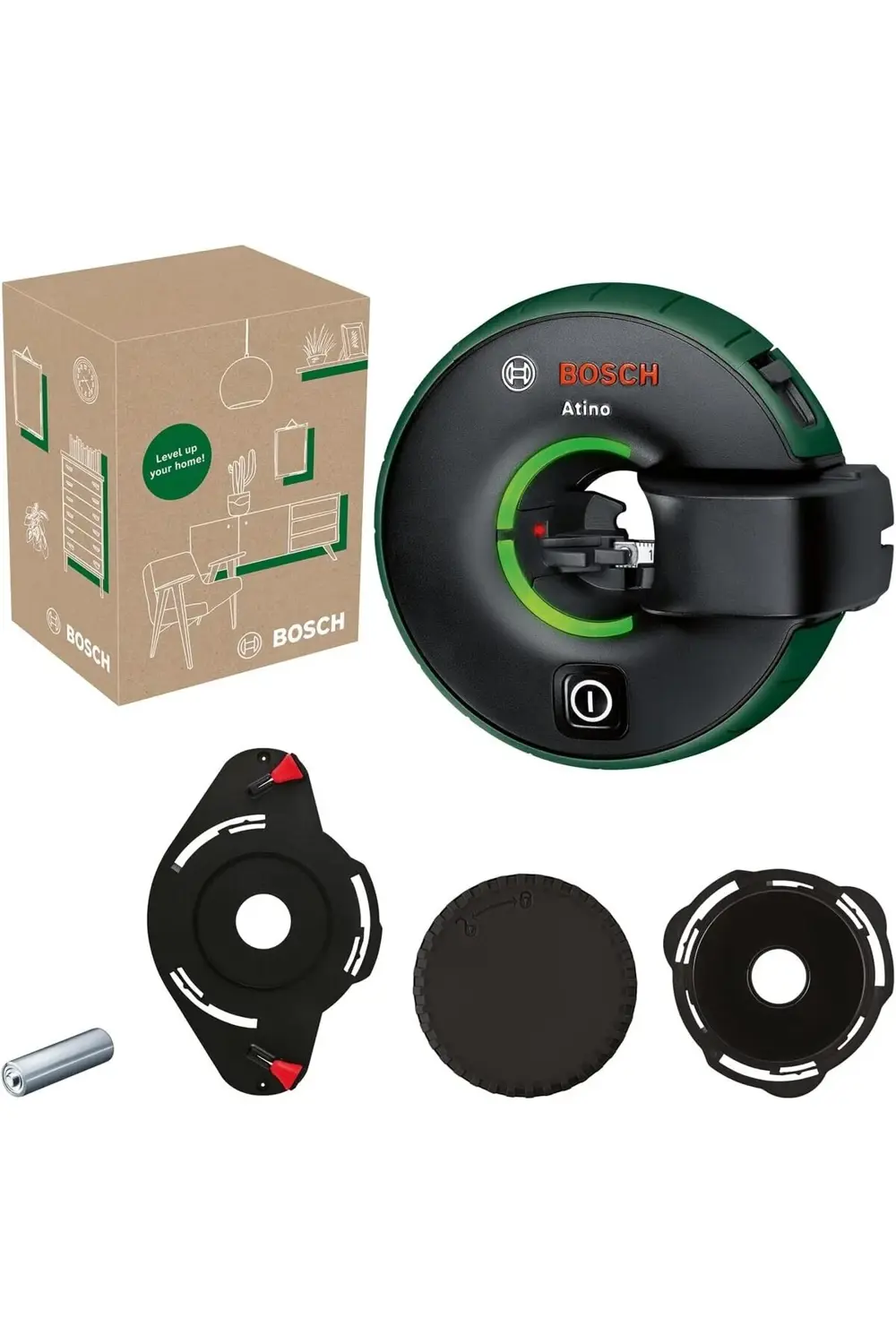 & Atino Çizgi (2,2 m Çalışma Alanı, +- 0,3°, 1 x AA Pil, 1 x Jel