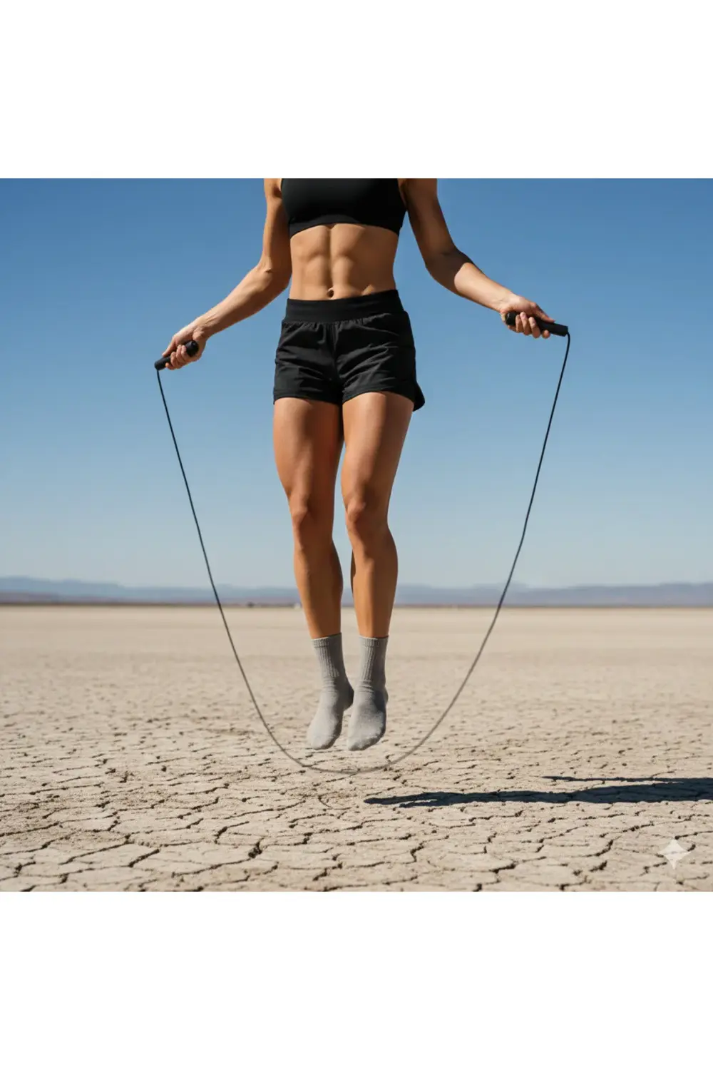 Atlama İpi - Fitness - Crossfit - Atletizm - Rope - Jump - Body -