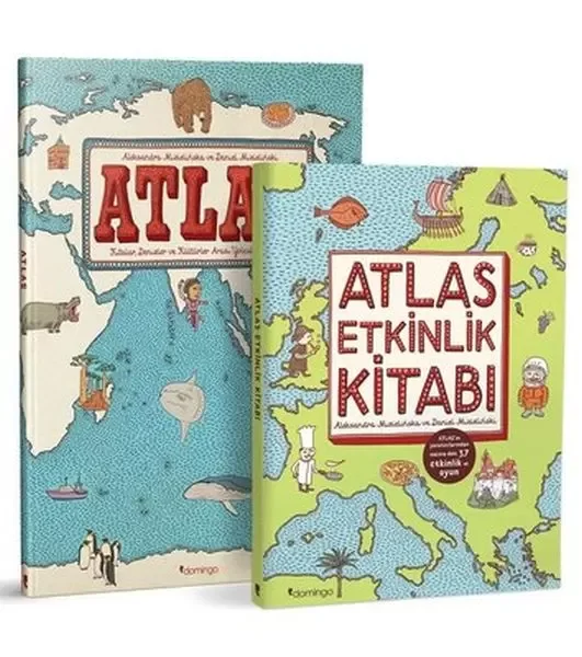 Atlas Set (2 Kitap Takım) Fiyatı, Yorumları ve Özellikleri
