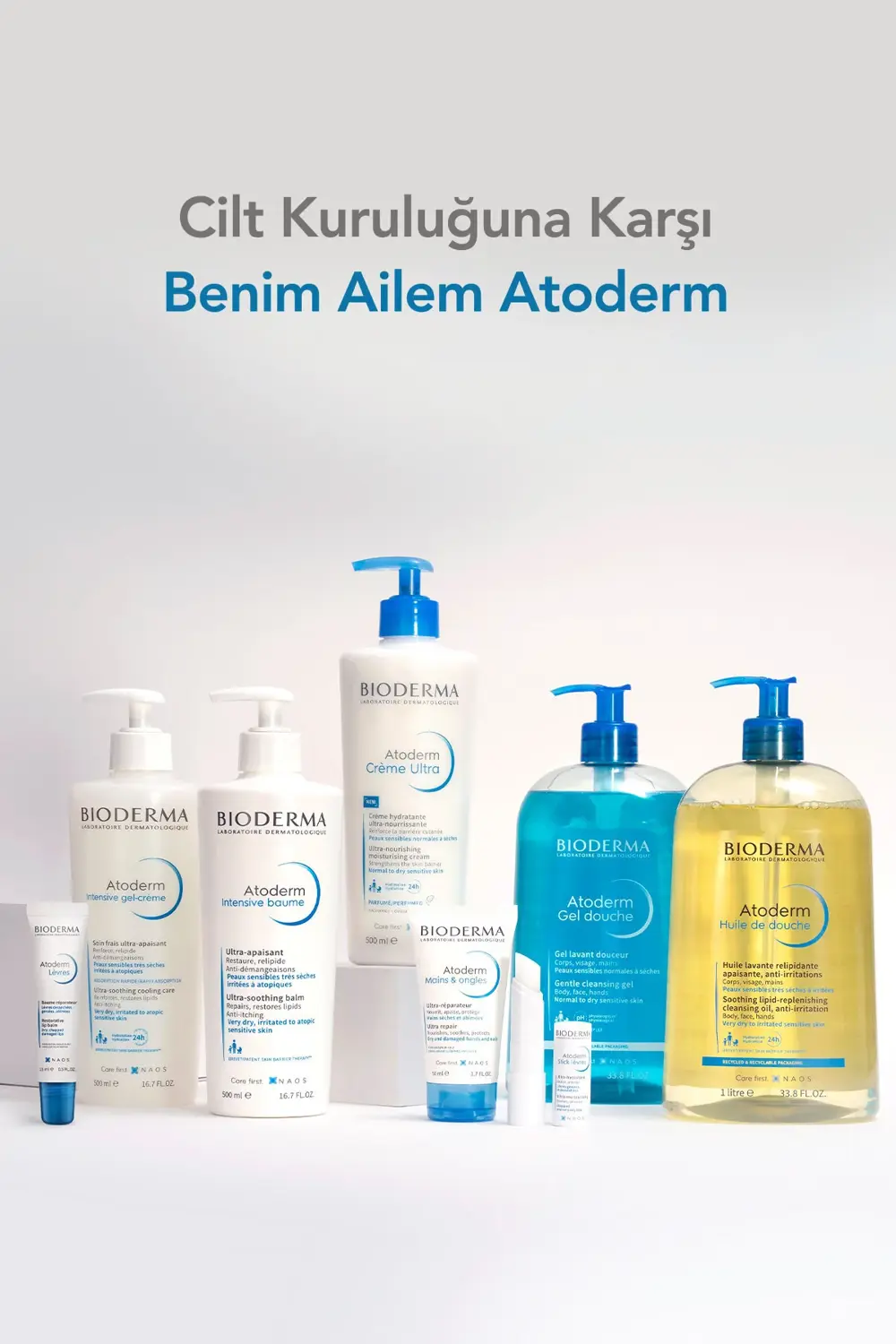 Atoderm Hand & Nail Cream El Kremi Kuru Cilt Onarıcı Nemlendirici