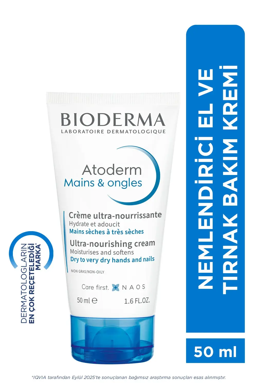Atoderm Hand & Nail Cream El Kremi Kuru Cilt Onarıcı Nemlendirici