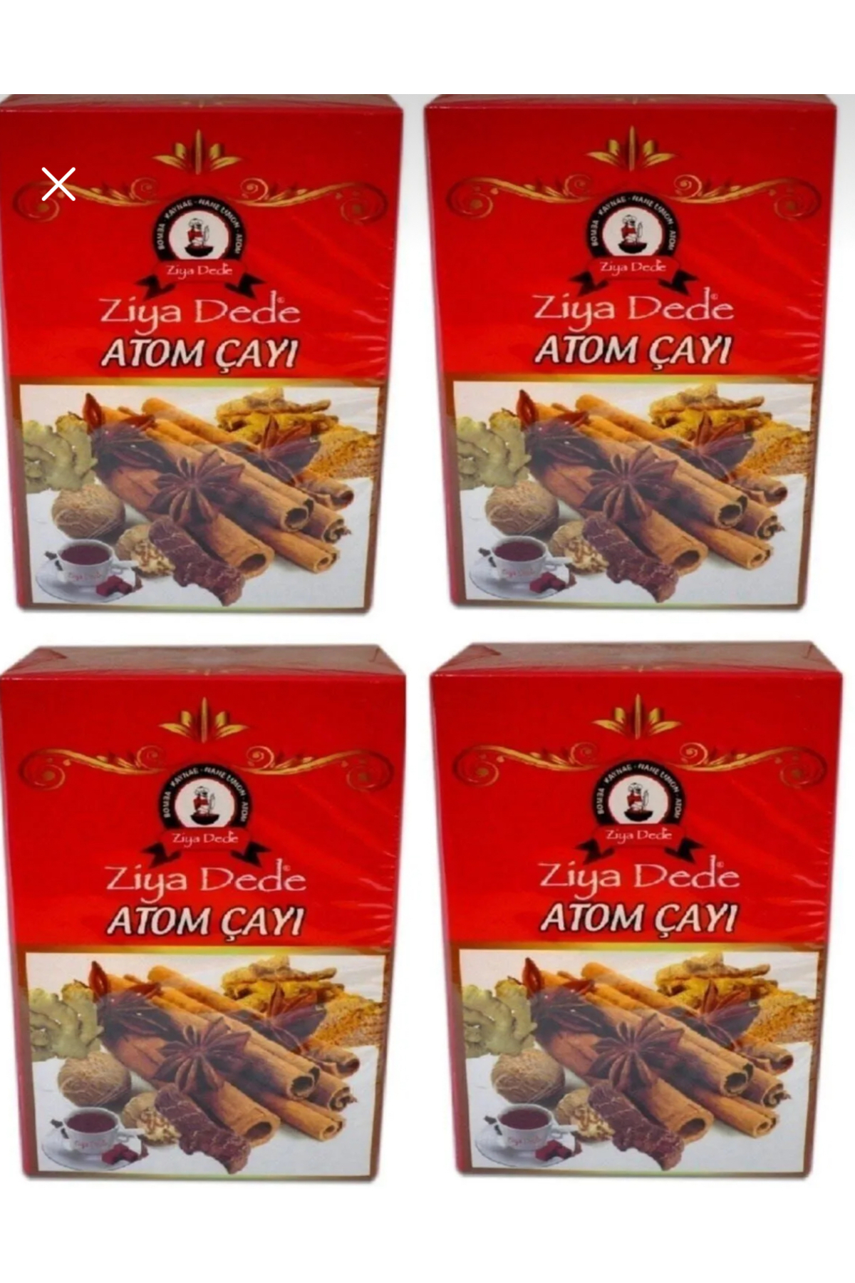 atom çayı 4 lü