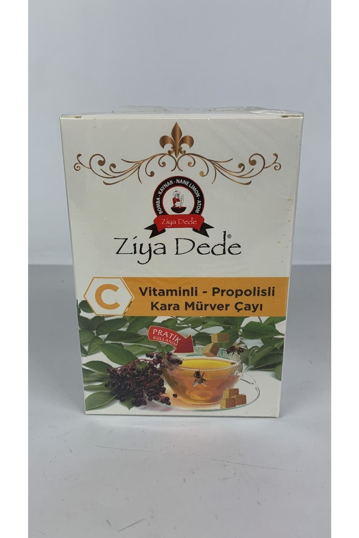 Atom Çayı C Vitaminli - Propolisli Kara Mürver Çayı